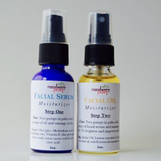 Facial Treatment with Serum & Jojoba Oil with Rose Eo.2pc Set
